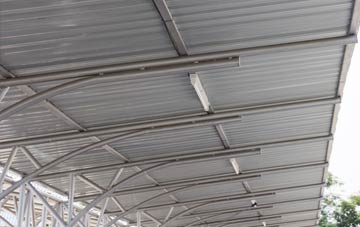 installing Betws Ifan metal roofing